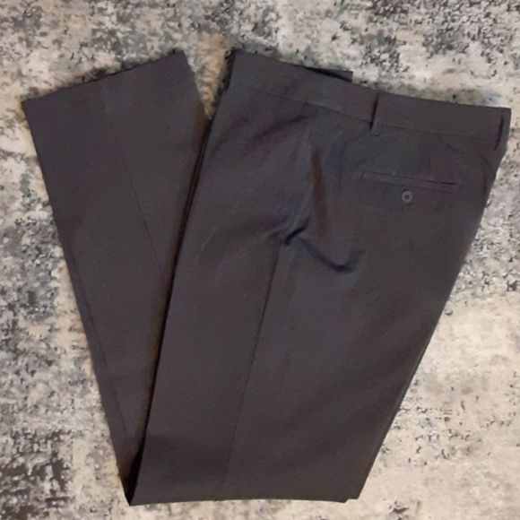 Talbots Pants - Talbots Cotton Charcoal Grey Dress Pants